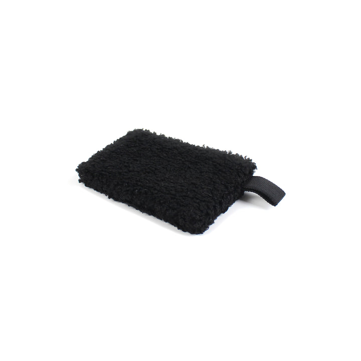 Black Plush Wallet wokigi