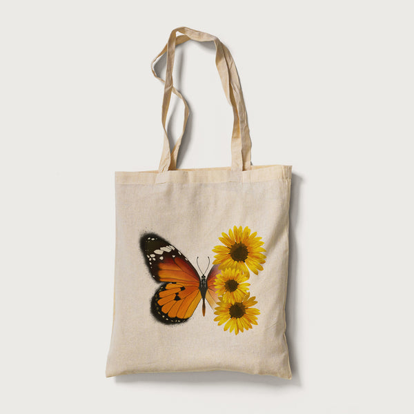 Chamomile butterfly Tote Bag