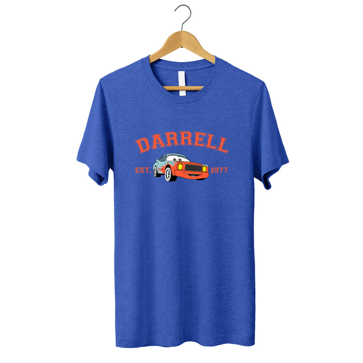 Personalized Disney Cars Darrell Toddler T-shirt wokigi