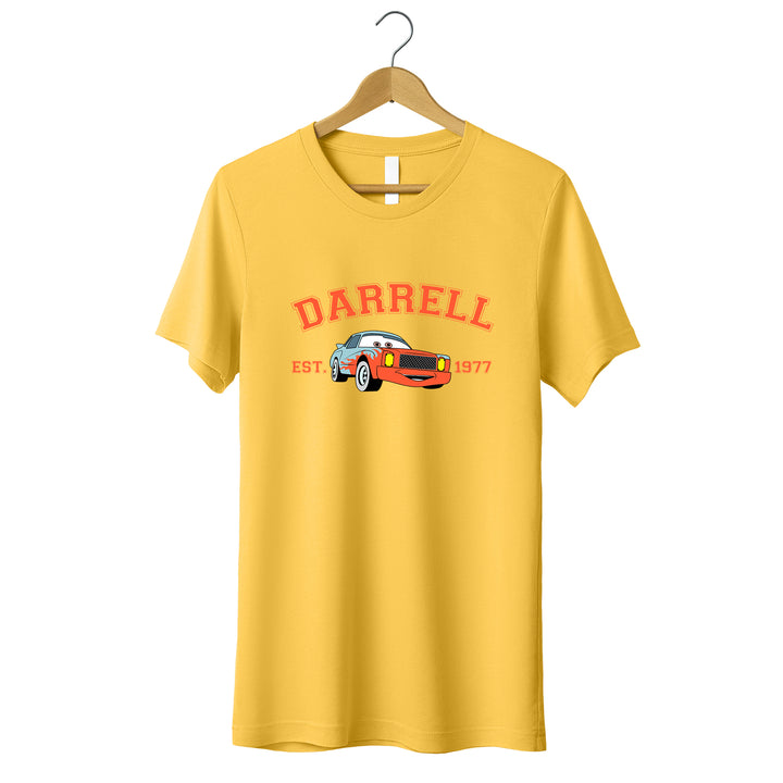 Personalized Disney Cars Darrell Toddler T-shirt wokigi