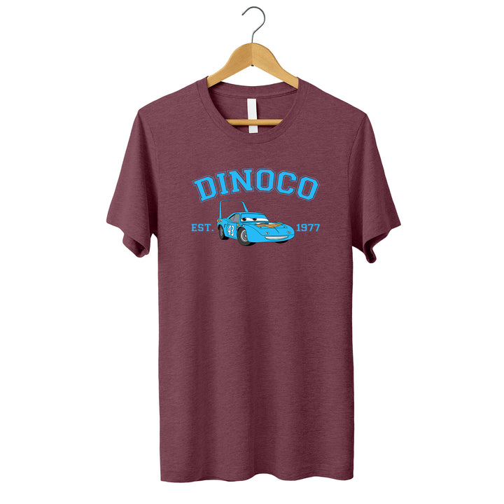 Personalized Disney Cars Dinoco Toddler T-shirt wokigi