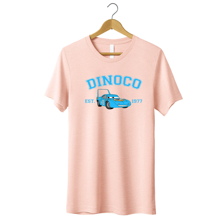 Personalized Disney Cars Dinoco Toddler T-shirt wokigi