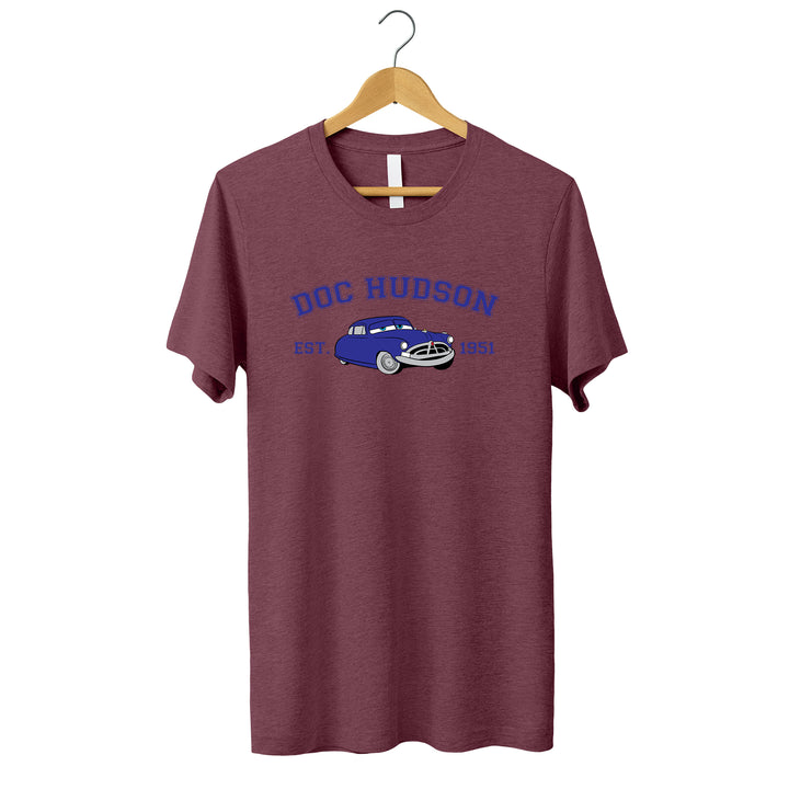 Personalized Disney Cars Doc Hudson Youth T-Shirt wokigi