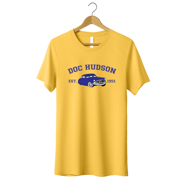 Personalized Disney Cars Doc Hudson Toddler T-shirt wokigi