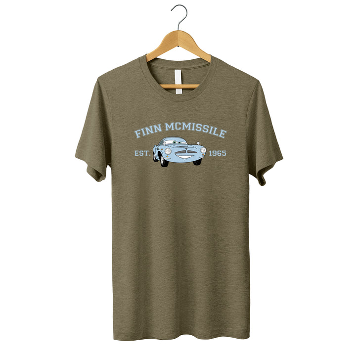 Personalized Disney Cars Finn Mcmissile Toddler T-shirt wokigi