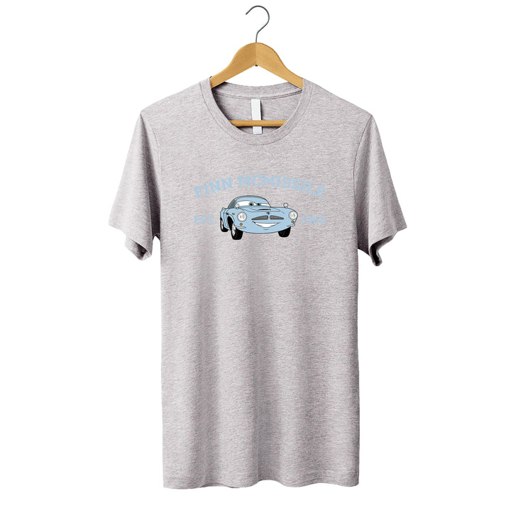 Personalized Disney Cars Finn Mcmissile Adult T-shirt wokigi