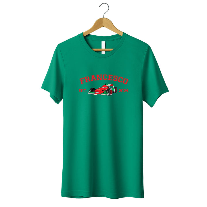 Personalized Disney Cars Francesco Toddler T-shirt wokigi