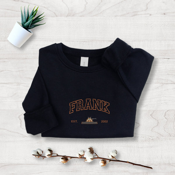 Personalized Disney Cars Frank Embroidered Youth Sweatshirt wokigi