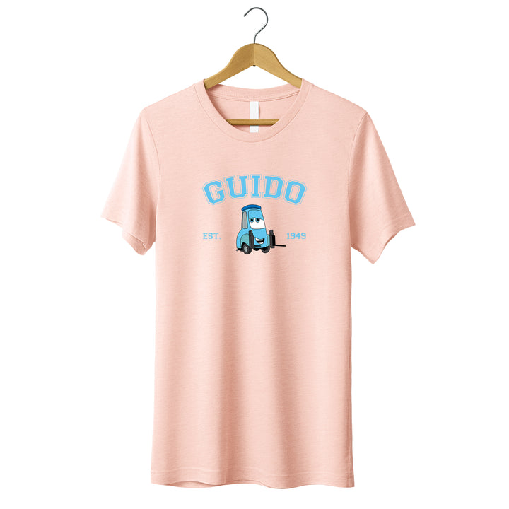 Personalized Disney Cars Guido Toddler T-shirt wokigi