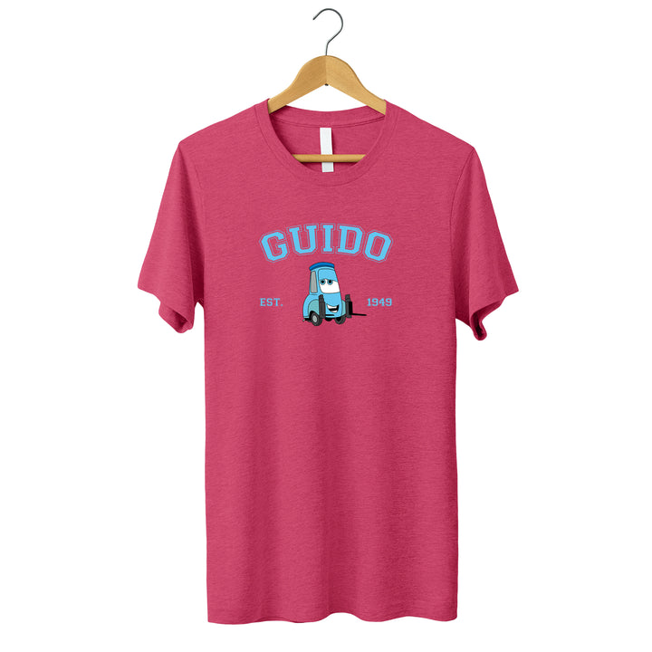 Personalized Disney Cars Guido Toddler T-shirt wokigi