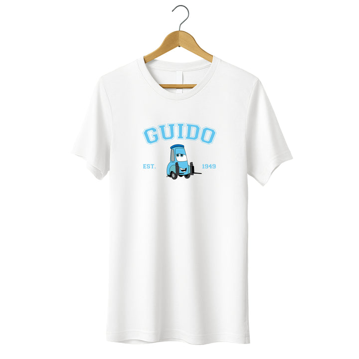 Personalized Disney Cars Guido Toddler T-shirt wokigi