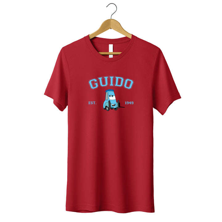 Personalized Disney Cars Guido Toddler T-shirt wokigi