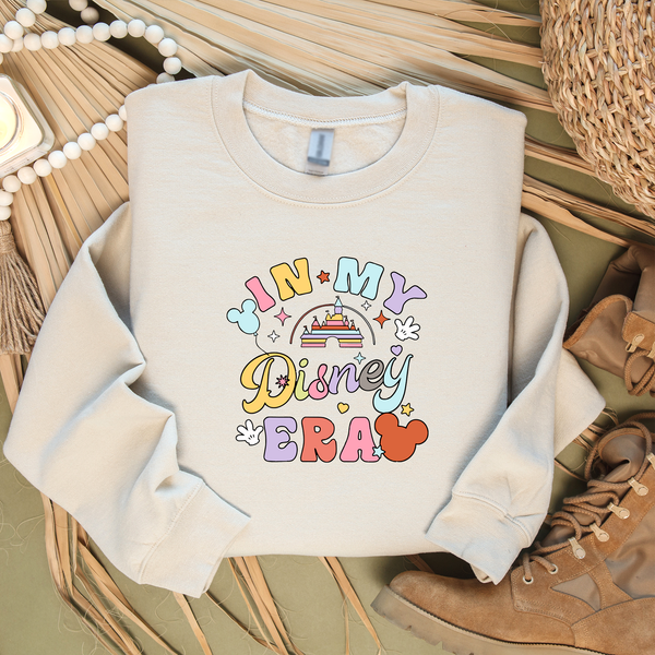 In my Disney Era Colurful Trip Adult Sweatshirt