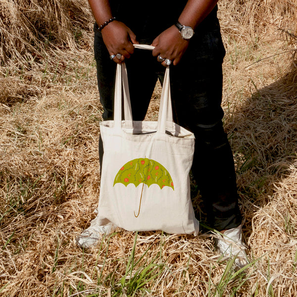 Leaf umbrella Tote Bag