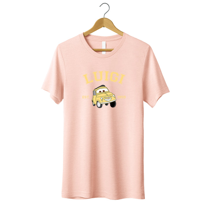 Personalized Disney Cars Luigi Youth T-Shirt wokigi