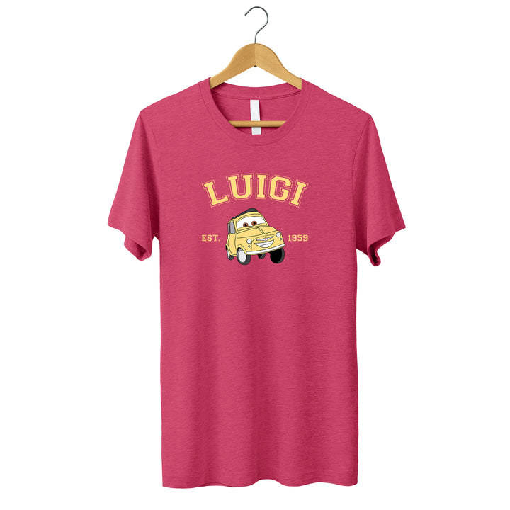 Personalized Disney Cars Luigi Youth T-Shirt wokigi