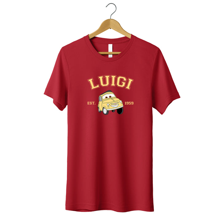 Personalized Disney Cars Luigi Toddler T-shirt wokigi