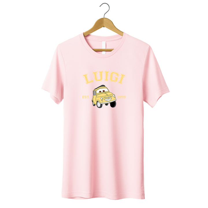 Personalized Disney Cars Luigi Toddler T-shirt wokigi