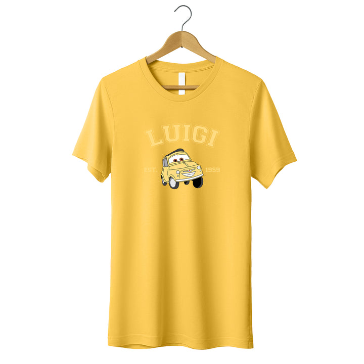 Personalized Disney Cars Luigi Toddler T-shirt wokigi