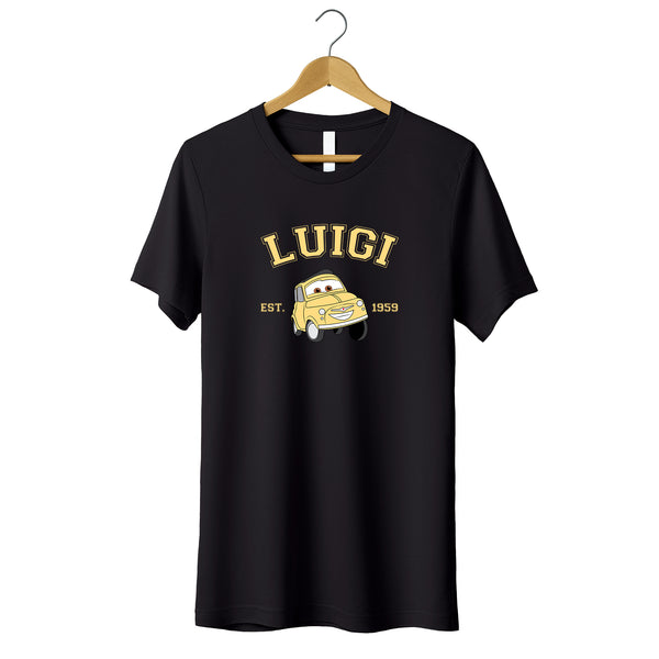 Personalized Disney Cars Luigi Toddler T-shirt wokigi