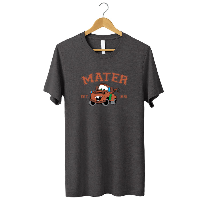 Personalized Disney Cars Mater Youth T-Shirt wokigi