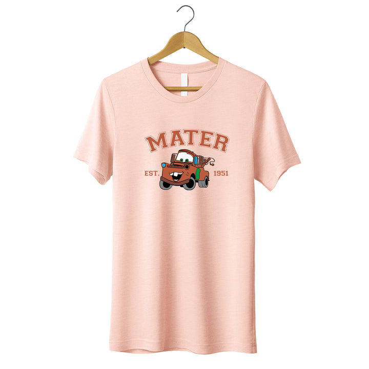 Personalized Disney Cars Mater Toddler T-shirt wokigi