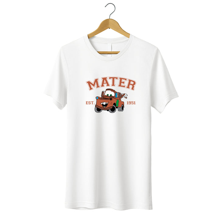 Personalized Disney Cars Mater Toddler T-shirt wokigi