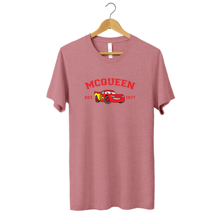 Personalized Disney Cars Lightning McQueen Toddler T-shirt wokigi