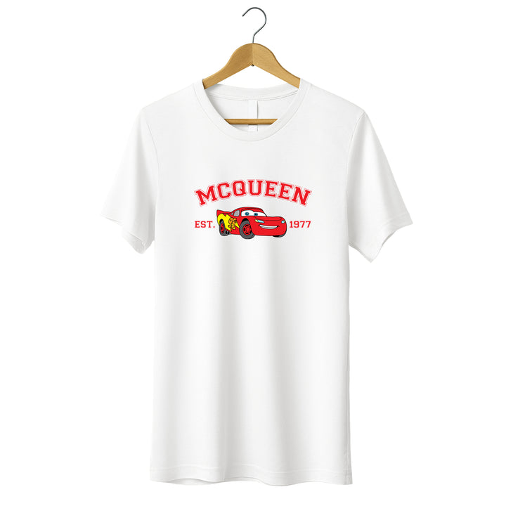 Personalized Disney Cars Lightning McQueen Toddler T-shirt wokigi