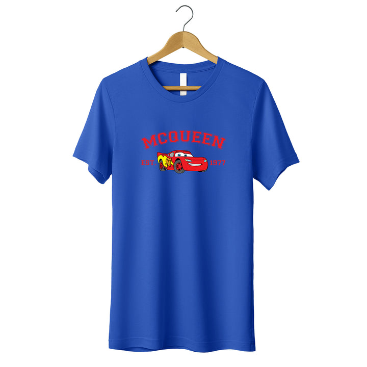 Personalized Disney Cars Lightning McQueen Youth T-Shirt wokigi