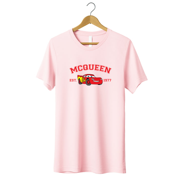 Personalized Disney Cars Lightning McQueen Toddler T-shirt wokigi