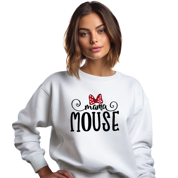 Minnie Mama Mouse Adult Sweatshirt