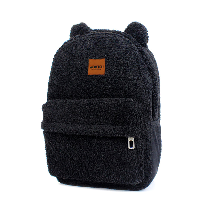 Personalized Large Black Teddy Bear Backpack for School Kids wokigi