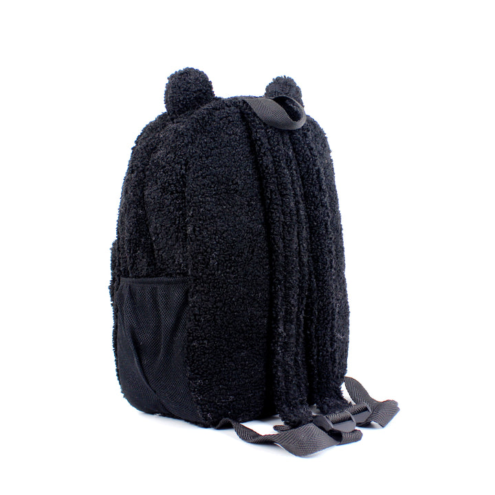 Personalized Large Black Teddy Bear Backpack for School Kids wokigi