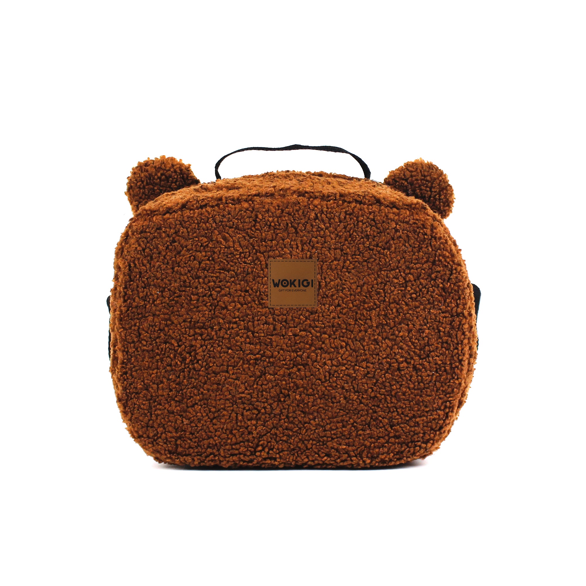 Brown Plush Pencil Case