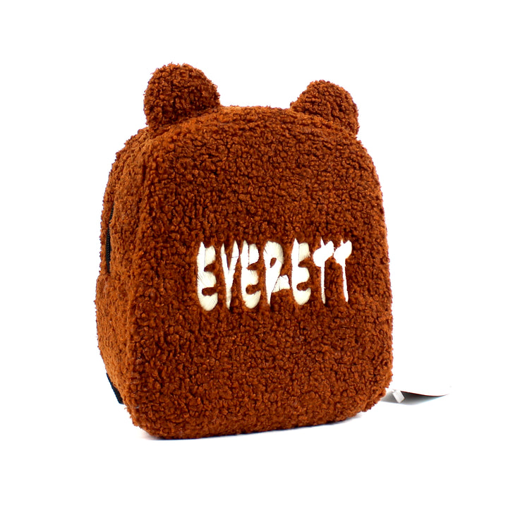 Personalized Cinnamon Teddy Bear Small Backpack wokigi