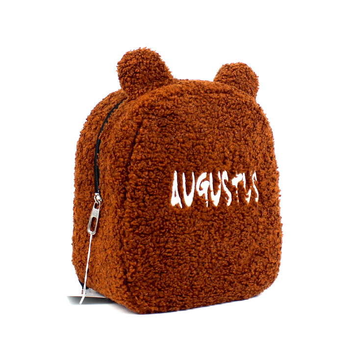 Personalized Cinnamon Teddy Bear Small Backpack wokigi