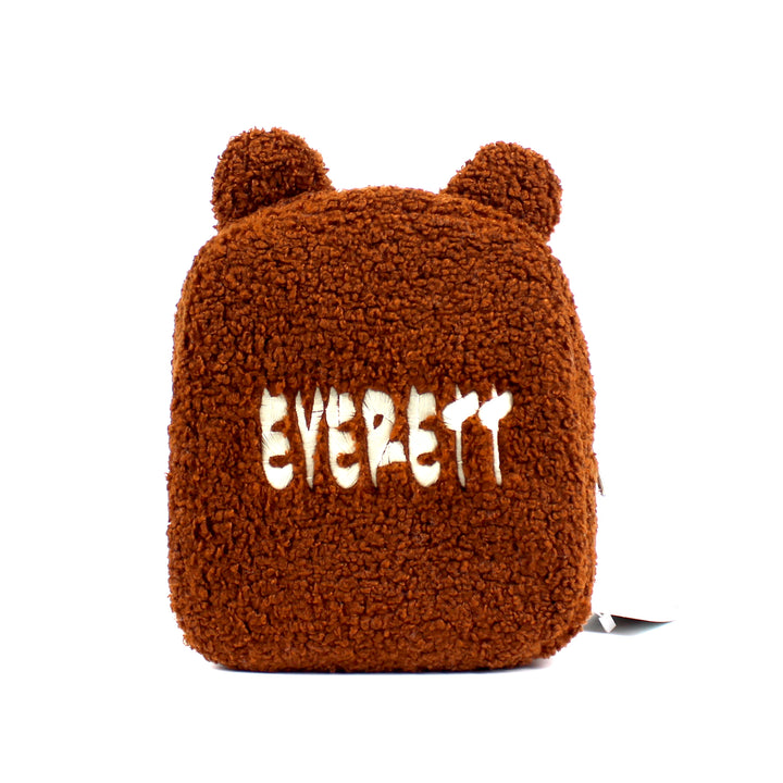 Personalized Cinnamon Teddy Bear Small Backpack wokigi