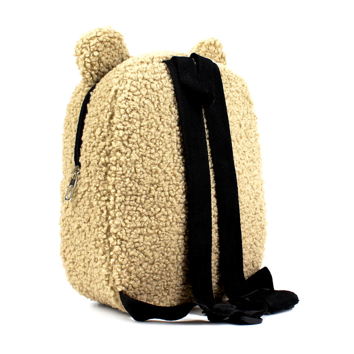 Personalized Coffee Milk Teddy Bear Kids Medium Backpack wokigi