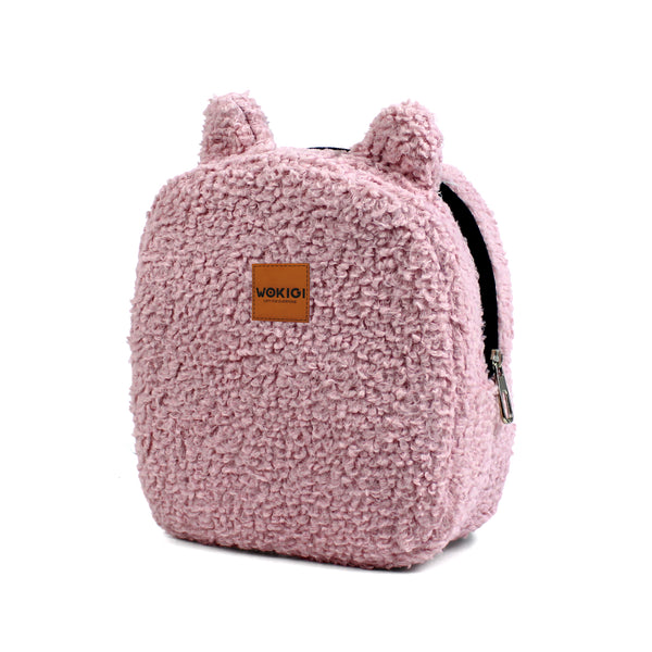 Personalized Coffee Milk Teddy Bear Small Backpack wokigi