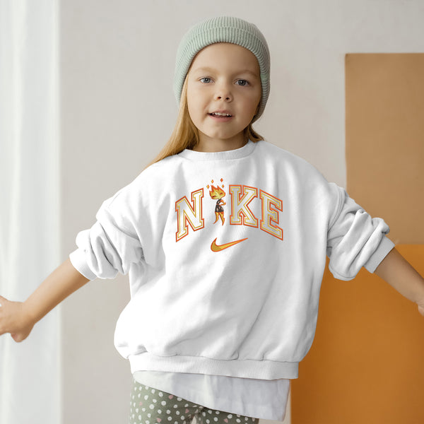 Personalized Wade & Ember Nike Embroidered Youth Sweatshirt