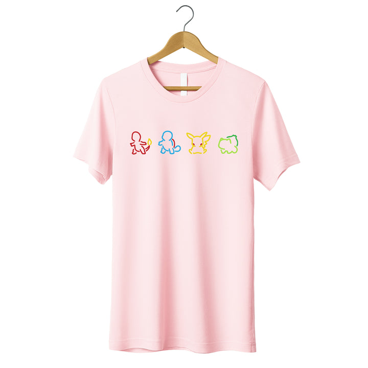 Pokemon Silhouette Adult T-shirt wokigi