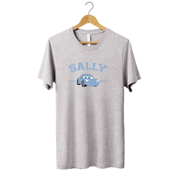 Personalized Disney Cars Sally Youth T-Shirt wokigi