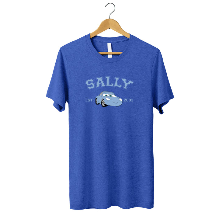 Personalized Disney Cars Sally Youth T-Shirt wokigi