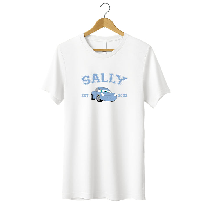 Personalized Disney Cars Sally Toddler T-Shirt wokigi