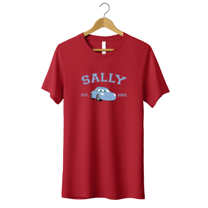 Personalized Disney Cars Sally Toddler T-Shirt wokigi