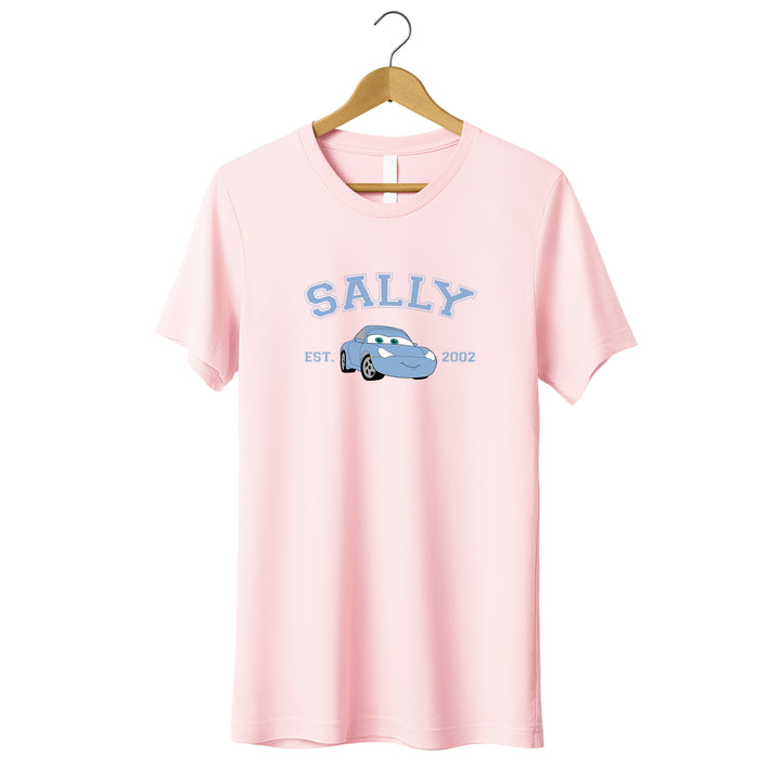 Personalized Disney Cars Sally Toddler T-Shirt wokigi