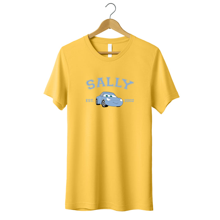 Personalized Disney Cars Sally Toddler T-Shirt wokigi