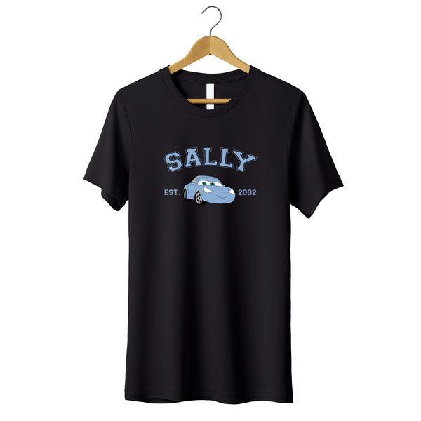 Personalized Disney Cars Sally Youth T-Shirt wokigi