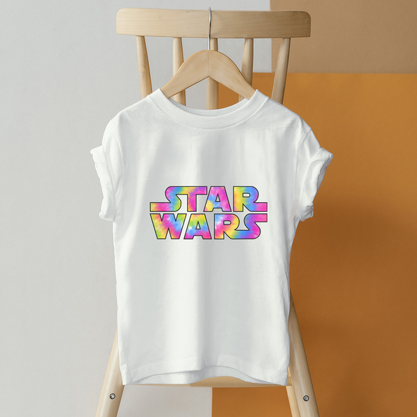 Star Wars Text Colorful Toddler T-shirt